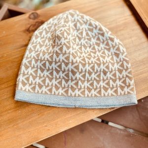 MICHAEL by Michael Kors Beige Sweater Beanie Hat Toboggan